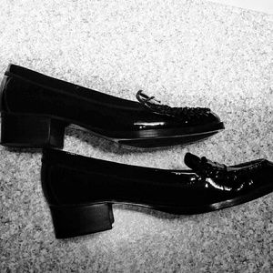 Ralph Lauren Black Pia loafers sz.6B